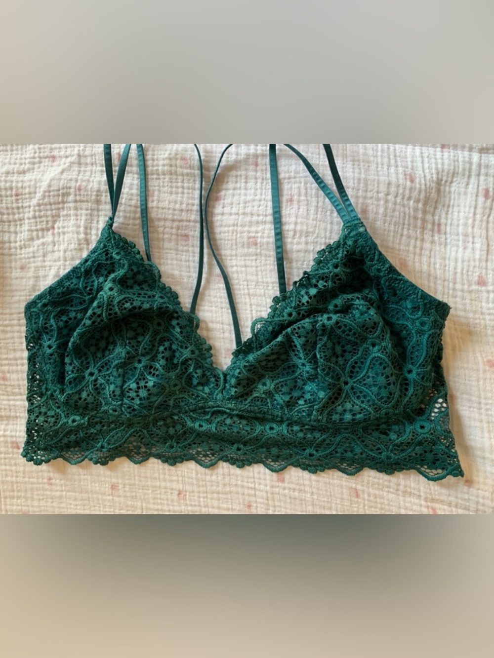 Bundle of Four Bras/Bralettes Lacy Sheer XL 40B EUC - Picture 2 of 12